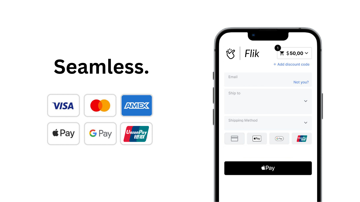 Flik unified payment platform — cards and account-to-account in one integration